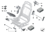 Diagram for BMW 750Li Seat Motor - 52107314216