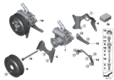 Diagram for BMW 528i Power Steering Pump - 32411097149