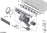 Diagram for BMW Exhaust Manifold Clamp - 18328612537