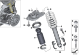 Diagram for BMW Coil Spring Insulator - 33536852239