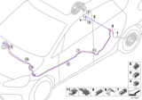 Diagram for BMW Brake Line - 34306798466