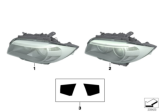 Diagram for BMW 135i Headlight - 63117263643
