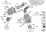 Diagram for BMW 550i Intercooler - 13717575405