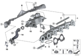 Diagram for BMW Exhaust Manifold Gasket - 11628509783