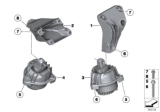Diagram for BMW Engine Mount - 22117935149