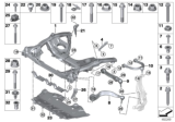 Diagram for BMW 530i Control Arm - 31106861162