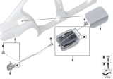 Diagram for BMW Fuel Door Release Cable - 51252755092