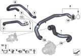 Diagram for BMW X3 Cooling Hose - 11537591889