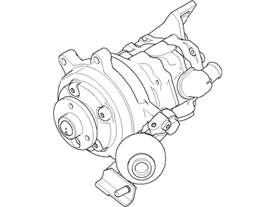 BMW 545i Power Steering Pump - 32416767243