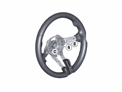 BMW 328i Steering Wheel - 32307848338