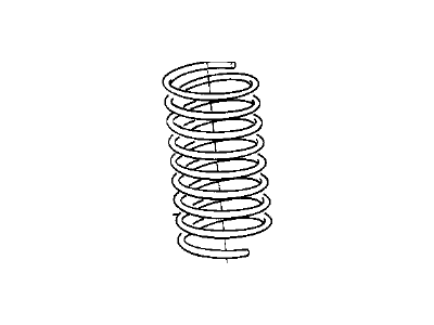 BMW 735iL Coil Springs - 33531133502