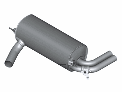 BMW Exhaust Pipe - 18308606732