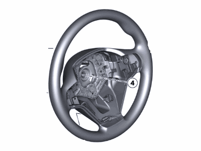 BMW X4 Steering Wheel - 32306879924