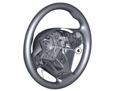 BMW X3 Steering Wheel - 32306879175