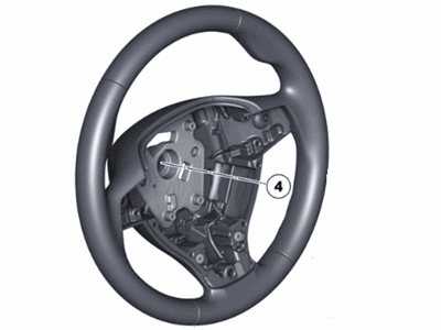 BMW 535i xDrive Steering Wheel - 32336790891
