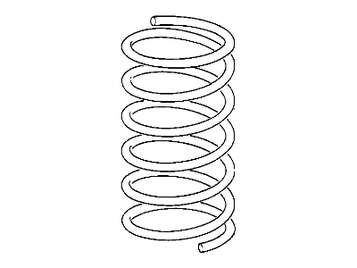 BMW 325is Coil Springs - 31331130049