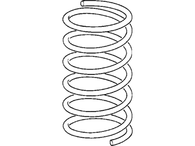 BMW 325is Coil Springs - 31331130054