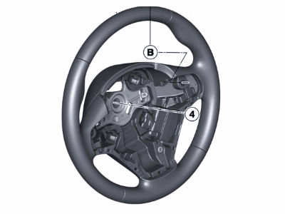 BMW 430i Steering Wheel - 32309864179