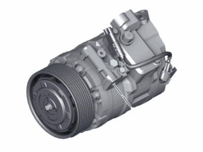 2012 BMW X3 A/C Compressor - 64529211496