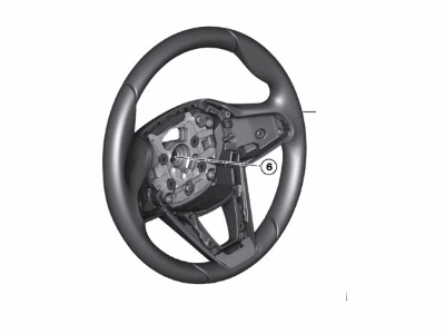 BMW 750i Steering Wheel - 32306871728