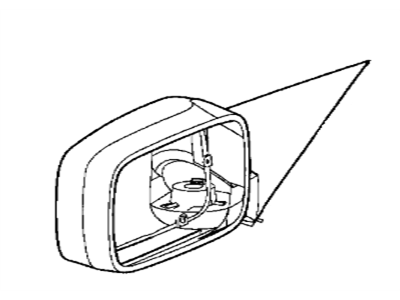 BMW 318is Side View Mirrors - 51168144402