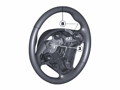 BMW 428i Steering Wheel - 32306863349