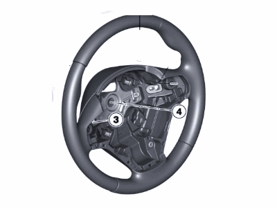 BMW 435i Steering Wheel - 32306863345