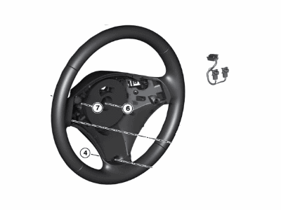 BMW 335d Steering Wheel - 32306795572