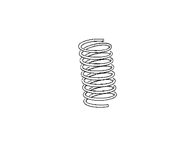 BMW 735iL Coil Springs - 33531134532