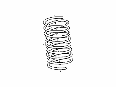 BMW 735iL Coil Springs - 33531134500