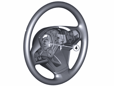 BMW 32306879173 Leather Steering Wheel