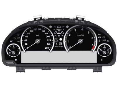 BMW 535d Speedometer - 62106844032
