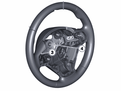 2018 BMW 330i Steering Wheel - 32306878253