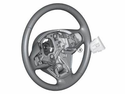 BMW X6 Steering Wheel - 32306876776