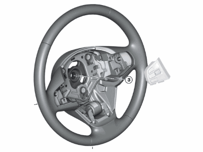 BMW X6 Steering Wheel - 32306868757
