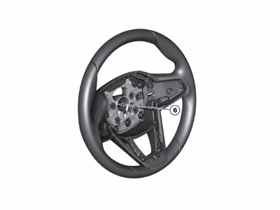 2018 BMW 740i Steering Wheel - 32306871736
