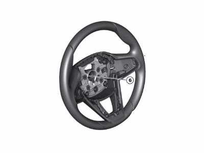 2018 BMW 740i Steering Wheel - 32306871737