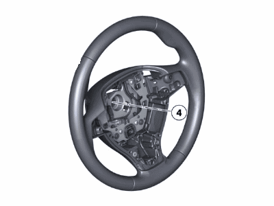 2013 BMW 740i Steering Wheel - 32337851401