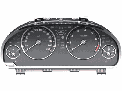 BMW 535d Speedometer - 62106993490
