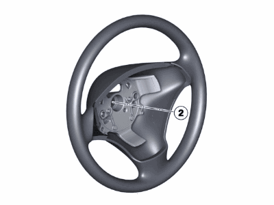 BMW 32306794484 Leather Steering Wheel