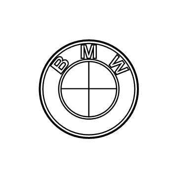 BMW X3 Emblem - 51147499154