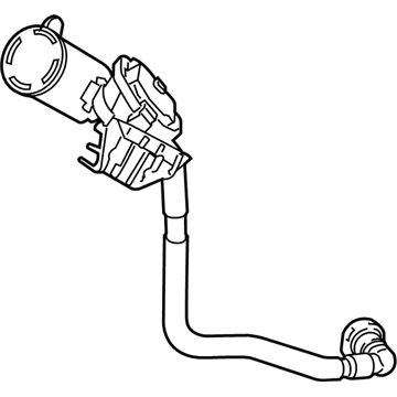 BMW 16117356537 Vent Pipe With Dust Filter