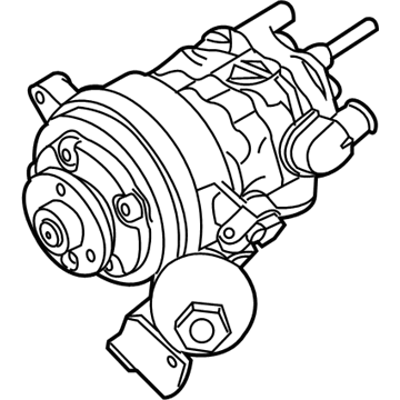 2007 BMW 525i Power Steering Pump - 32416775011