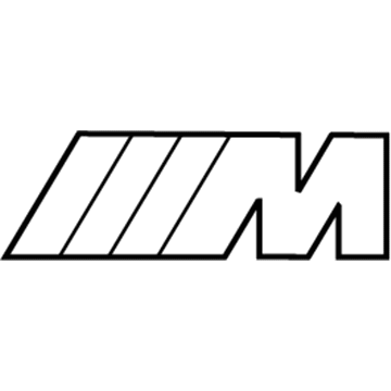 BMW M240i Emblem - 51148058882