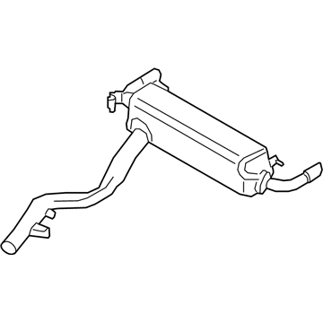 BMW Exhaust Pipe - 18307933843
