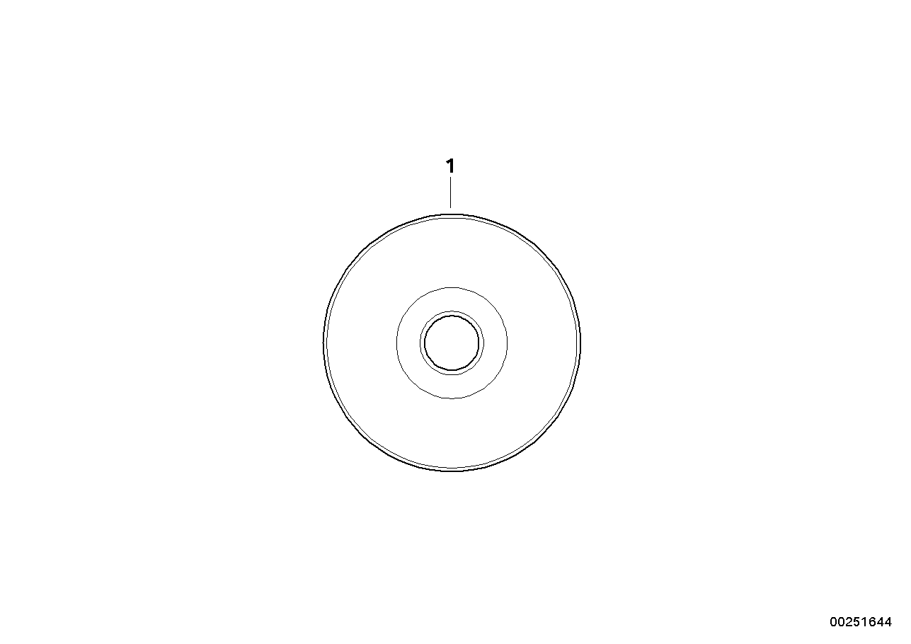 63126940249 Genuine BMW Repair Kit Headlight