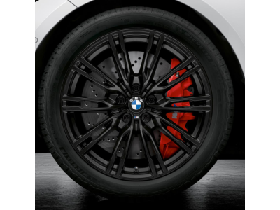 BMW 829M Inch Style 829M Cold Weather Wheel and Tire Set in Jet Black Matt 36115A076B7