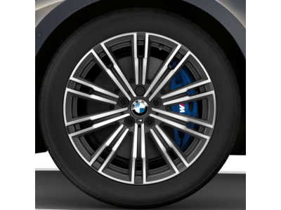 BMW 18 Inch Style 790M Cold Weather Wheel and Tire Set in Orbit Grey 36115A4BBD9