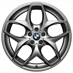 BMW Double Spoke 215 in Ferric Gray Complete Set/10/10 and on 36112161572