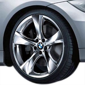 BMW Star Spoke 311 in Chrome Wheel & Tire Set 36112161448